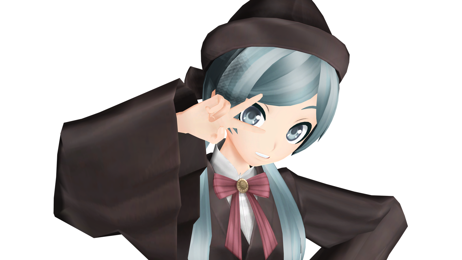 Boku wa guilty - PDX Judgement Miku (2) MMD Render by Lex-The-Bookworm