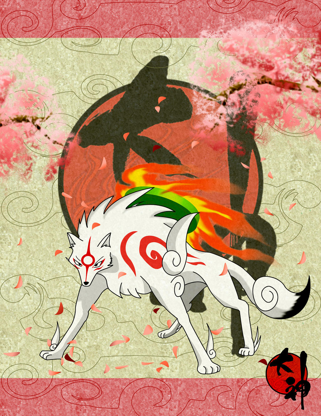 Okami fan art contest by cicakkia on DeviantArt