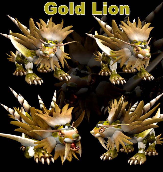 Spore gold lion