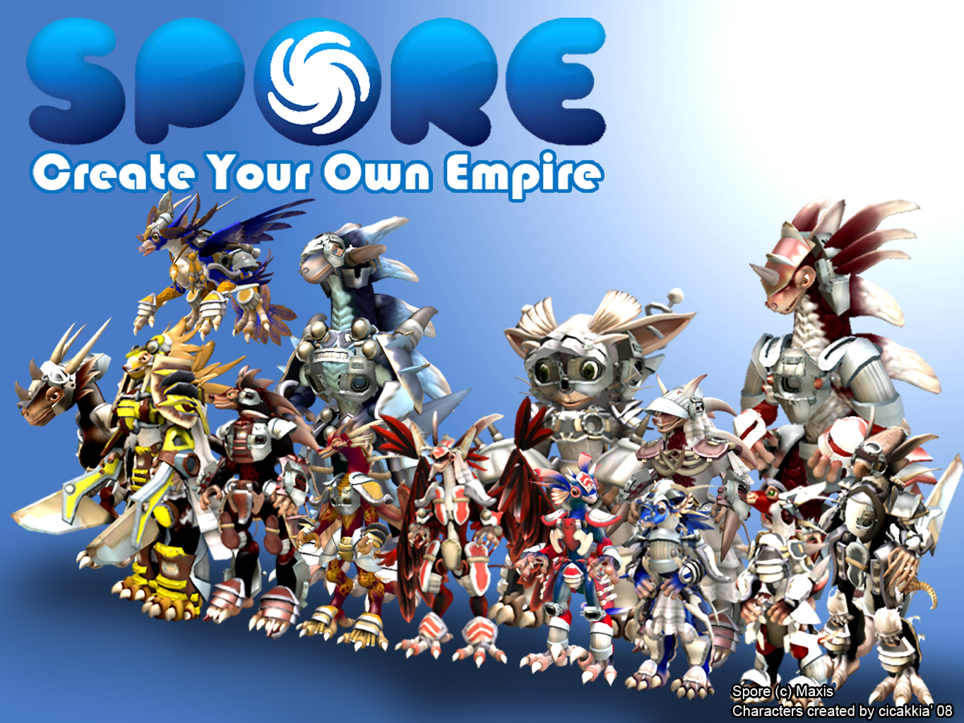 Spore Fanart 2 Wallpaper By Cicakkia On DeviantArt