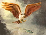 The wing beast of prey by cicakkia
