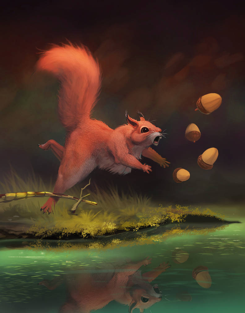 My acorns
