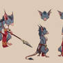 Fantasy character concept Cute but Deadly sheet