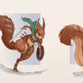 Fantasy character Squirrel Warrior