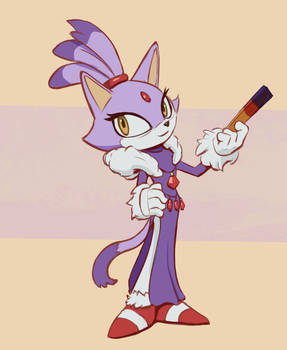 Blaze the cat