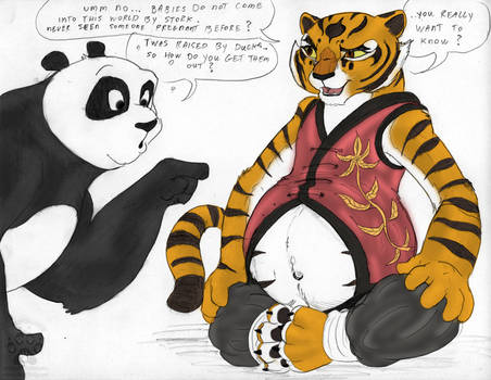 Pregnant Master Tigress