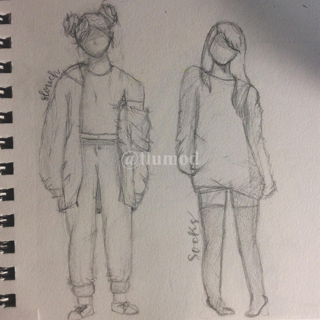 slouch socks by flumod on DeviantArt