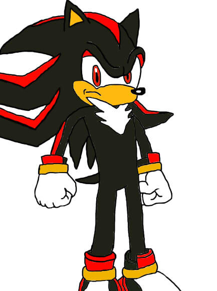 Shadow The Hedgehog Color by ChaudStarpower on DeviantArt