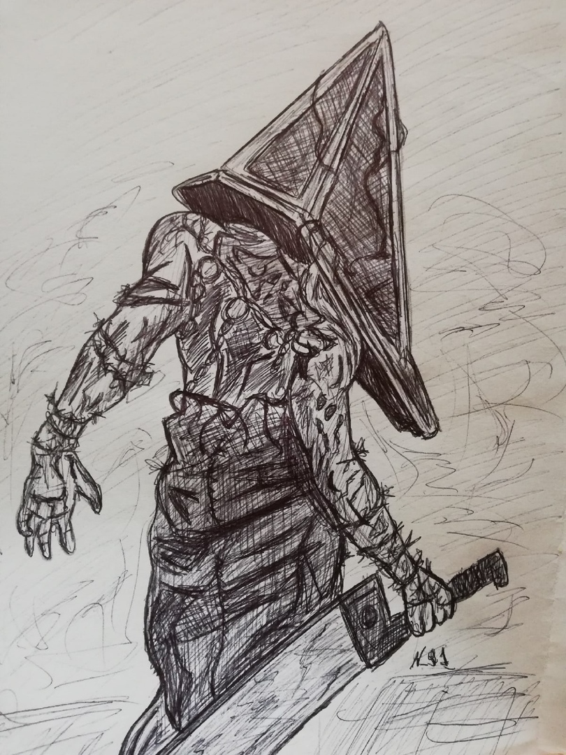 Pyramid Head ~ Dead by Daylight Fanart by Imoogi-Nascent on DeviantArt