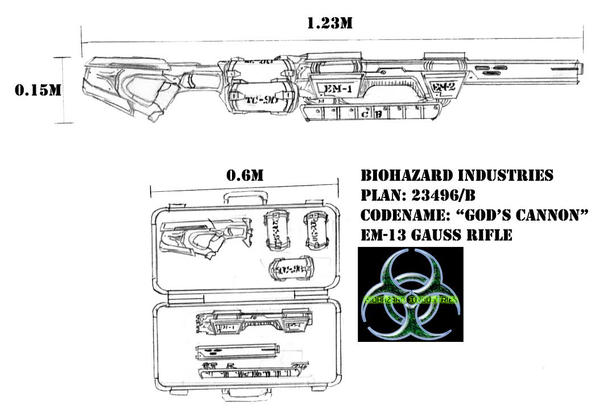 Gauss Rifle Blueprint Gauss Rifle by weaponry-guild on DeviantArt