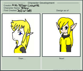 Character Development Meme - Yellow