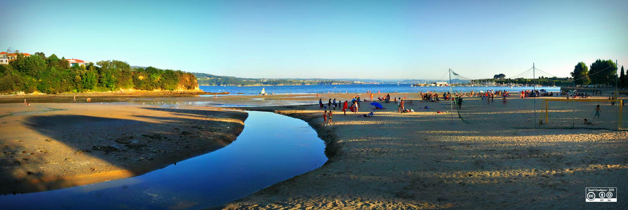 Beach of Ares, Spain