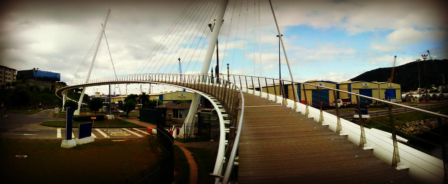 Puente Puerto de Ferrol, Spain