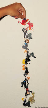 Harry Potter-Chibi Chain by yuuyami-artist