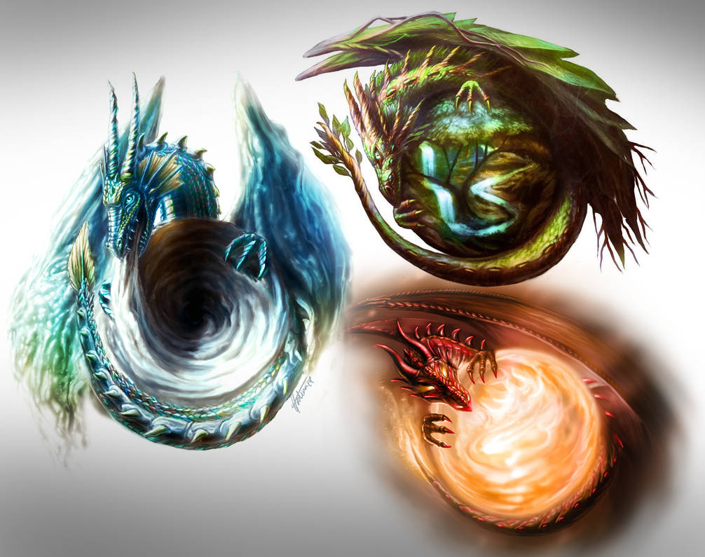 Dragons by OndrejHrdina Dragons by OndrejHrdina