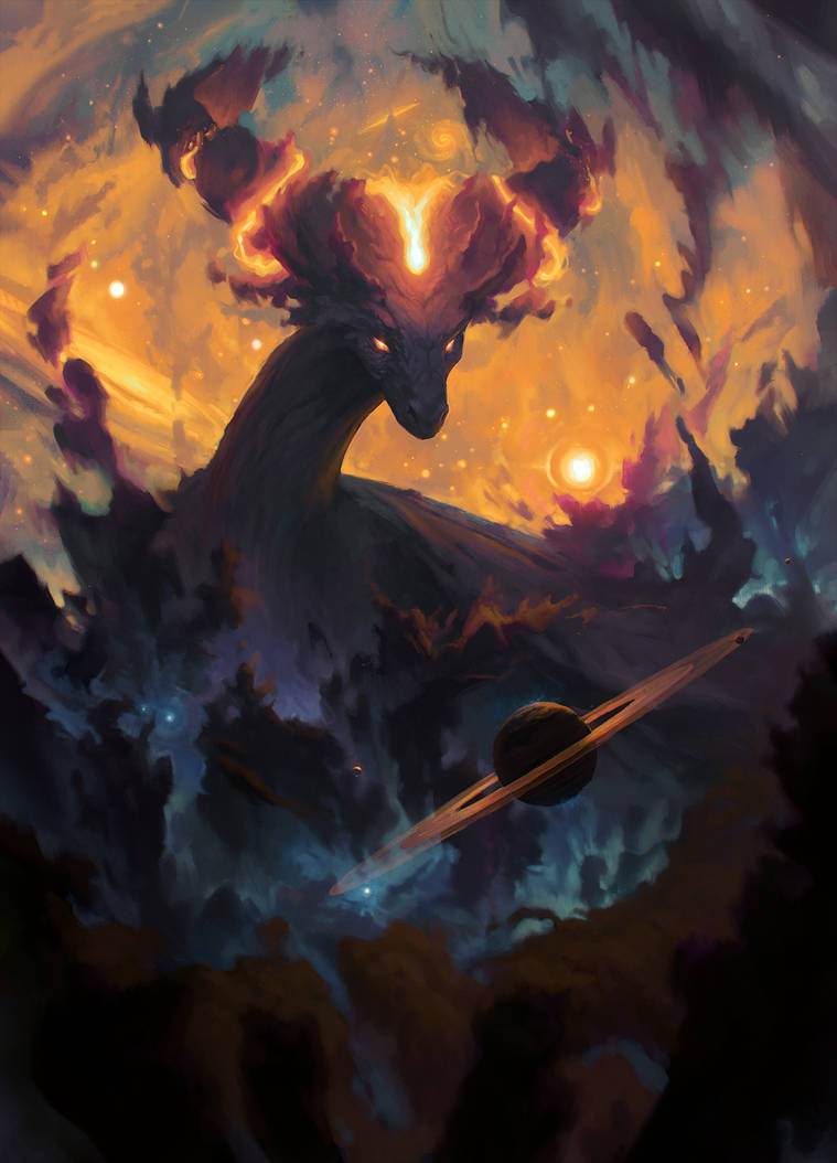 The Cosmic Dragon by OndrejHrdina