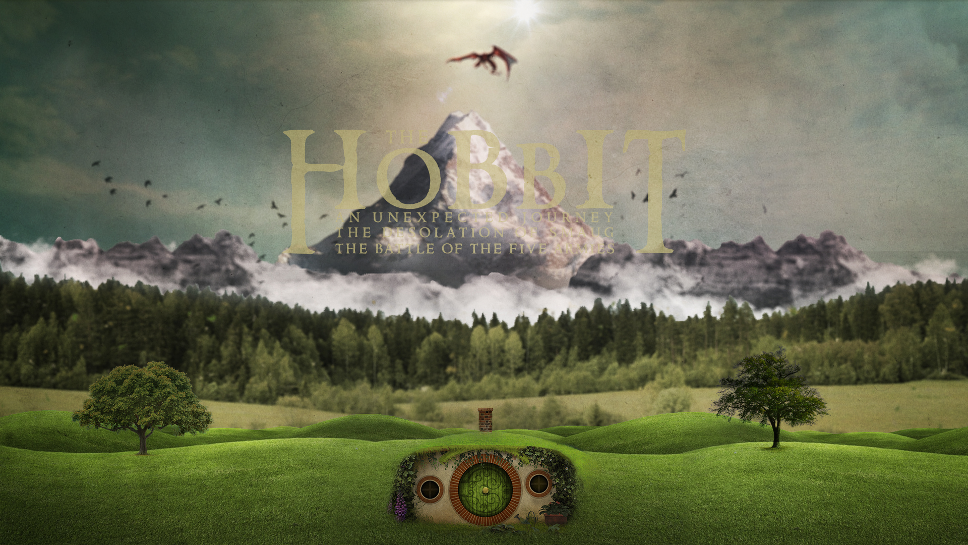 Hobbit Fan Art Wallpaper