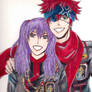 Lavi and Lenalee
