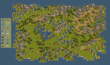 Settlers Online Resource Map