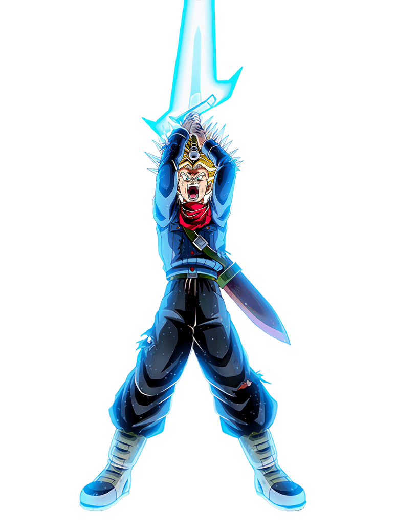 LR PHY Super Saiyan Rage Trunks (Future)(Standby) by TheOmegaSuperSonic ...