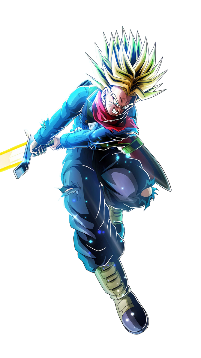 LR PHY Super Saiyan Rage Trunks (Future) by TheOmegaSuperSonic on ...