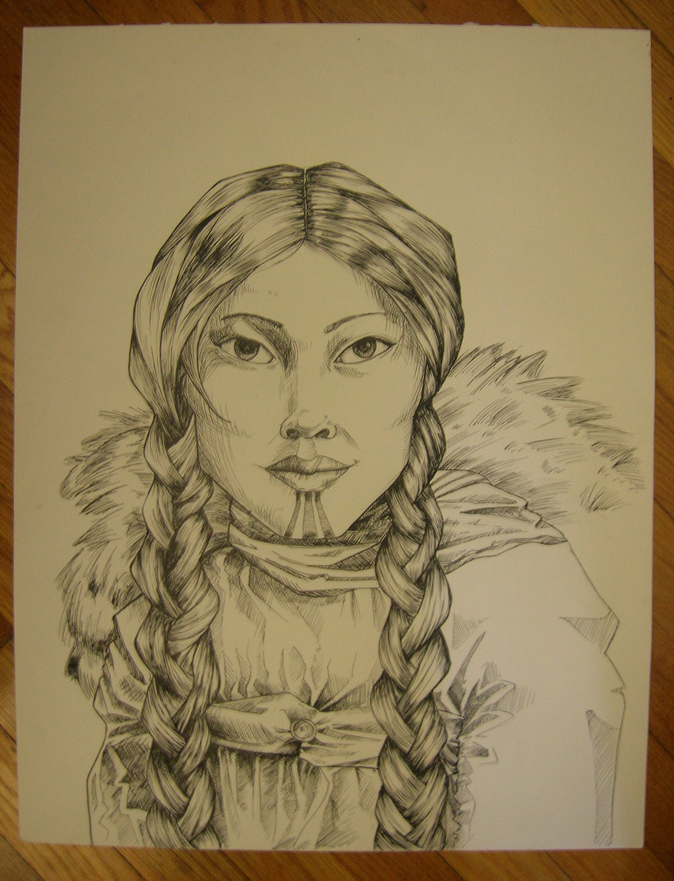 Eskimo woman