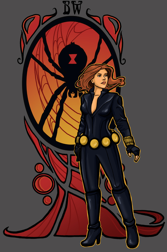 Black Widow Nouveau