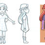 Model Sheet Full Body Celara