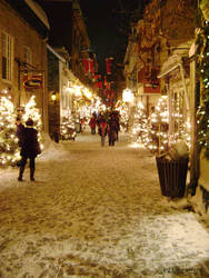 Christmas Eve in Quebec City