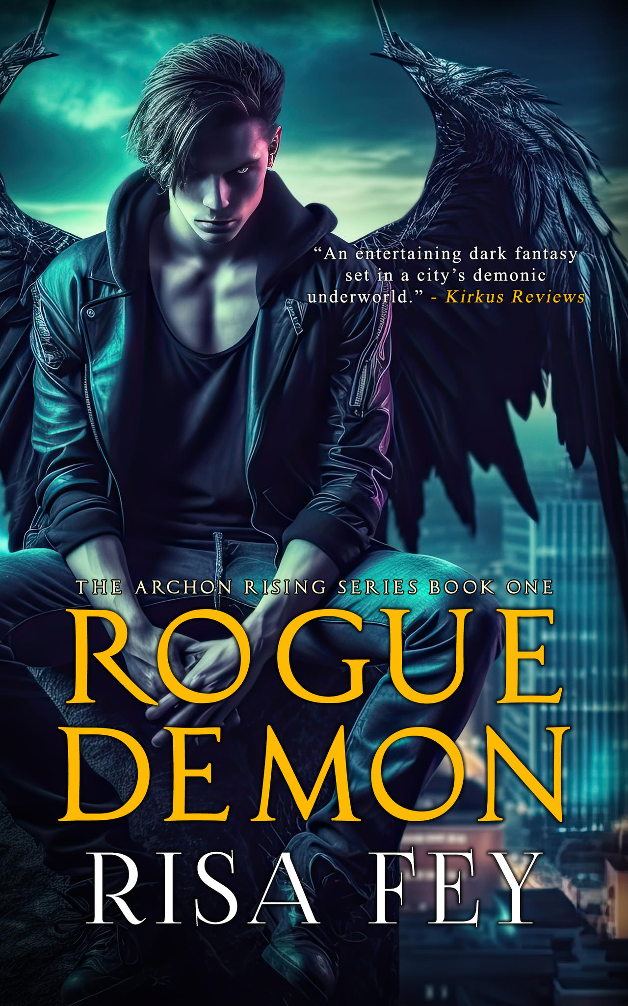ROGUE DEMON Book Cover Art, free dark fantasy book by RisaFey on DeviantArt