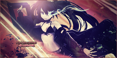 Black rock shooter Signauture