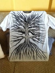 tshirt handmade pain