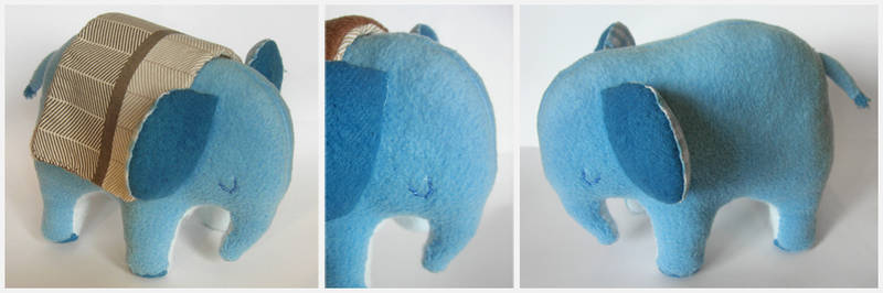Blue Sleeping elephant