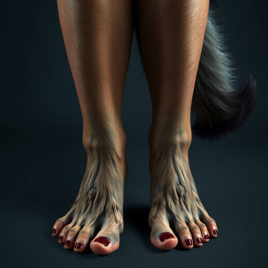 Feet Transform Sexy werewolf paw tf by TFPawMaster on DeviantArt