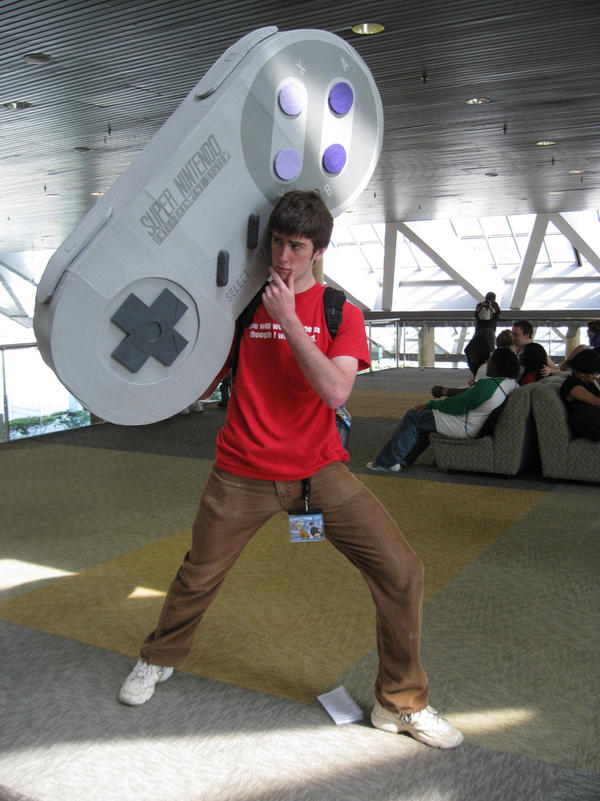 Super Nintendo Controller Guy by Jkid4 on DeviantArt