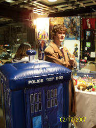 Doctor Who and his TARDIS