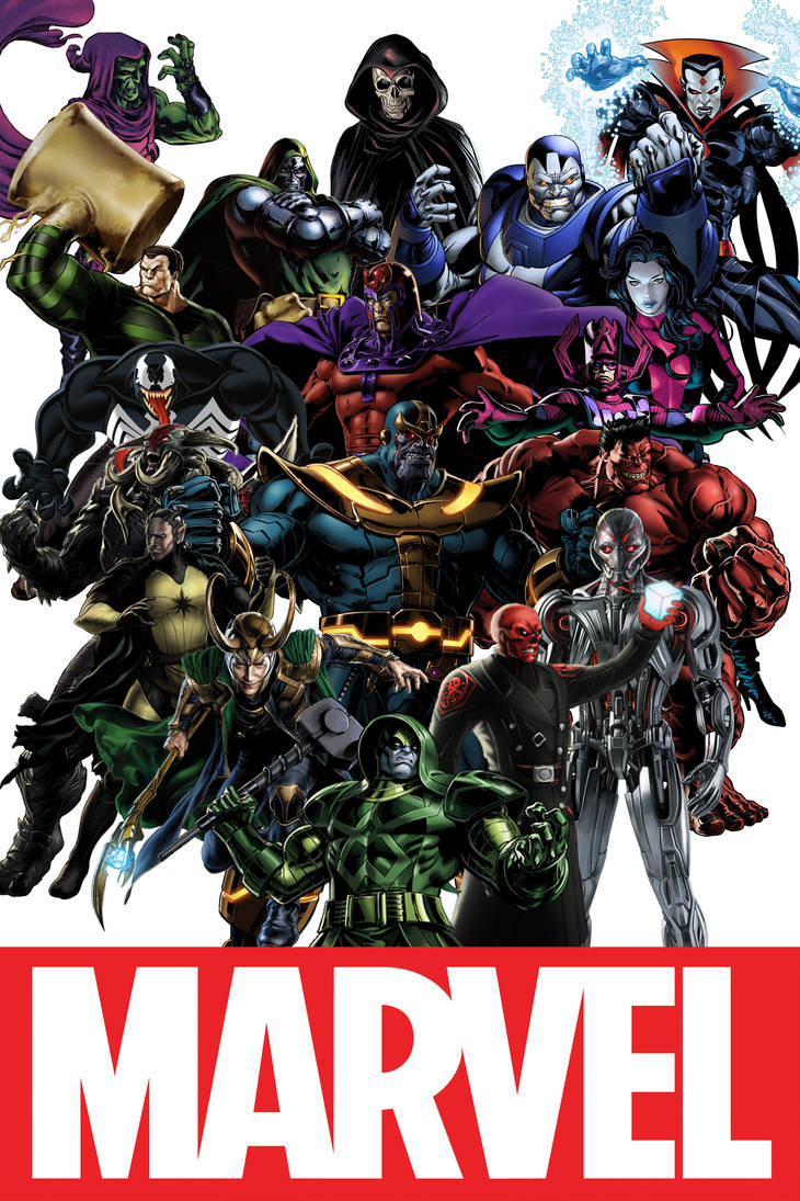 Marvel Villian Poster By Designerofgraphics On DeviantArt