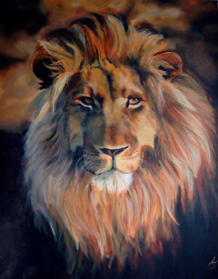 lion portrait