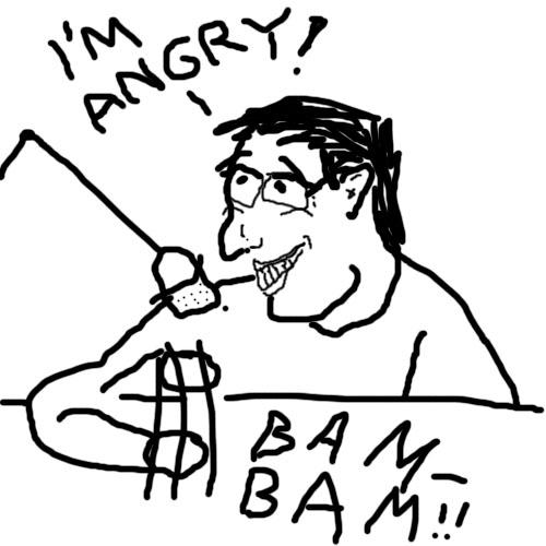 Angry Andrew by MegaGryphon on DeviantArt