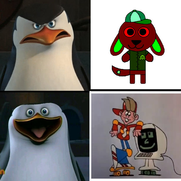 Skipper Prefers Scooter and Mr.Chips by AnnieandroCutiepie on DeviantArt