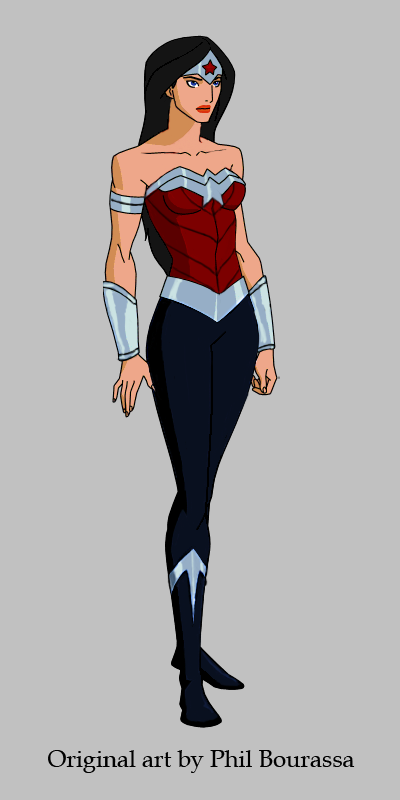 JLA Animated: New 52 Wonder Woman by kyomusha on DeviantArt