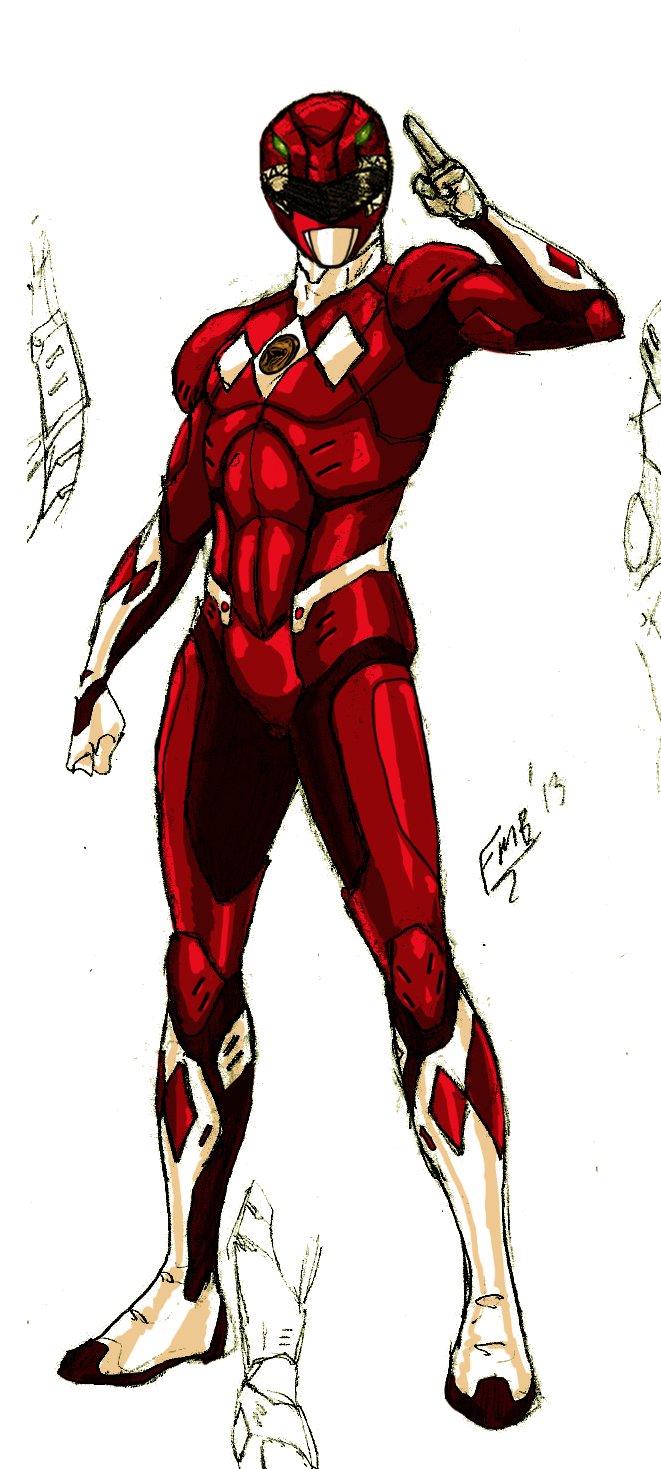 Red M Rng MMPR: Red Ranger Gen 2 by Kyomusha on DeviantArt