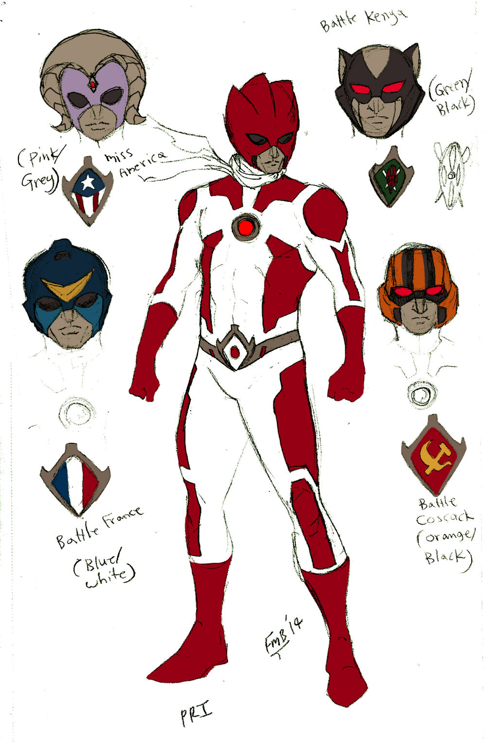 Power Rangers International - Concept