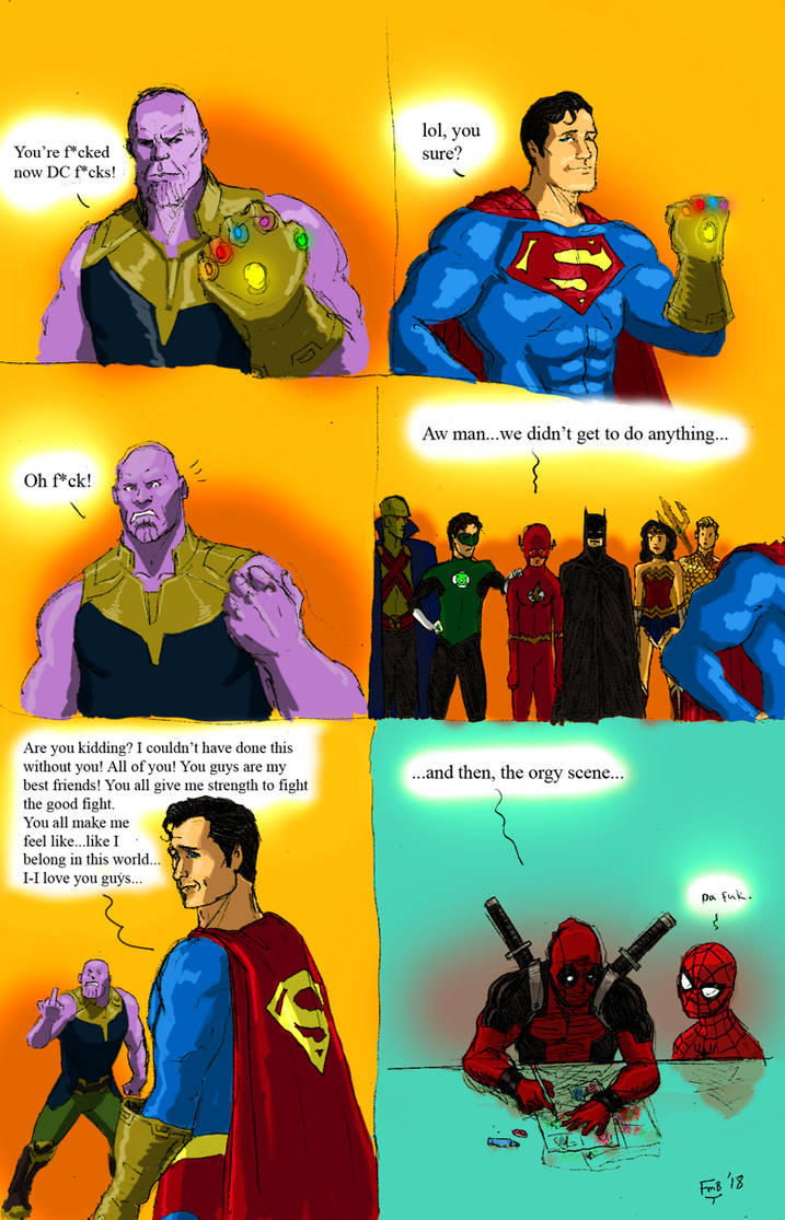Thanos v Justice League by Kyomusha on DeviantArt
