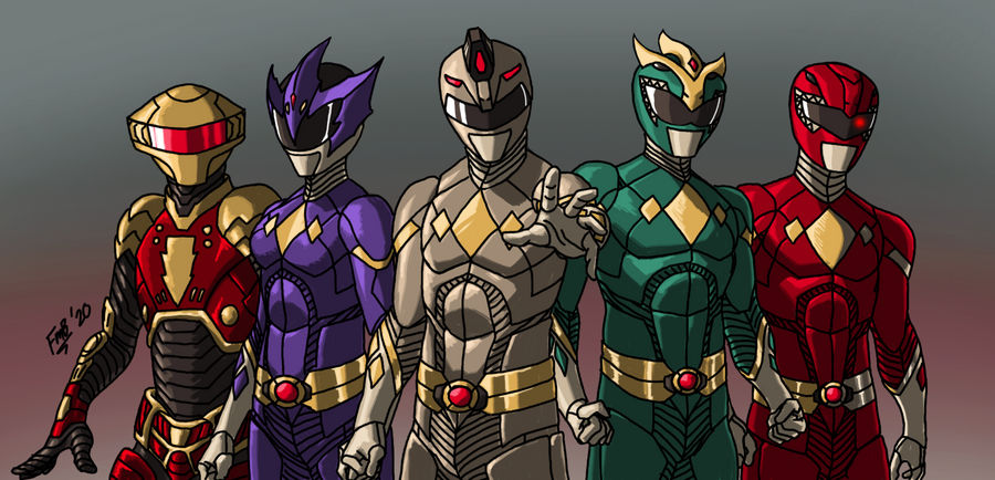 MMPR: Zordon and The Rangers of Eltar by Kyomusha on DeviantArt
