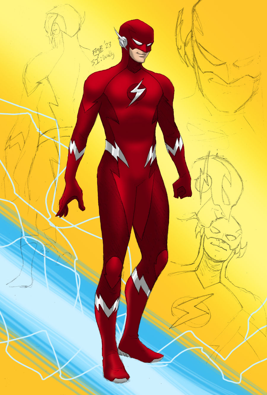 Secret Flash Secret Identity 7: Wally//The Flash by Kyomusha on DeviantArt