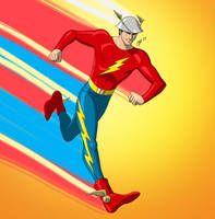 Jay Garrick as The Flash