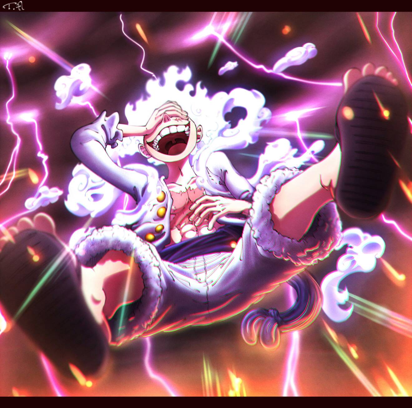 Luffy Gear 5 joyboy wallpaper by Drstoneart on DeviantArt