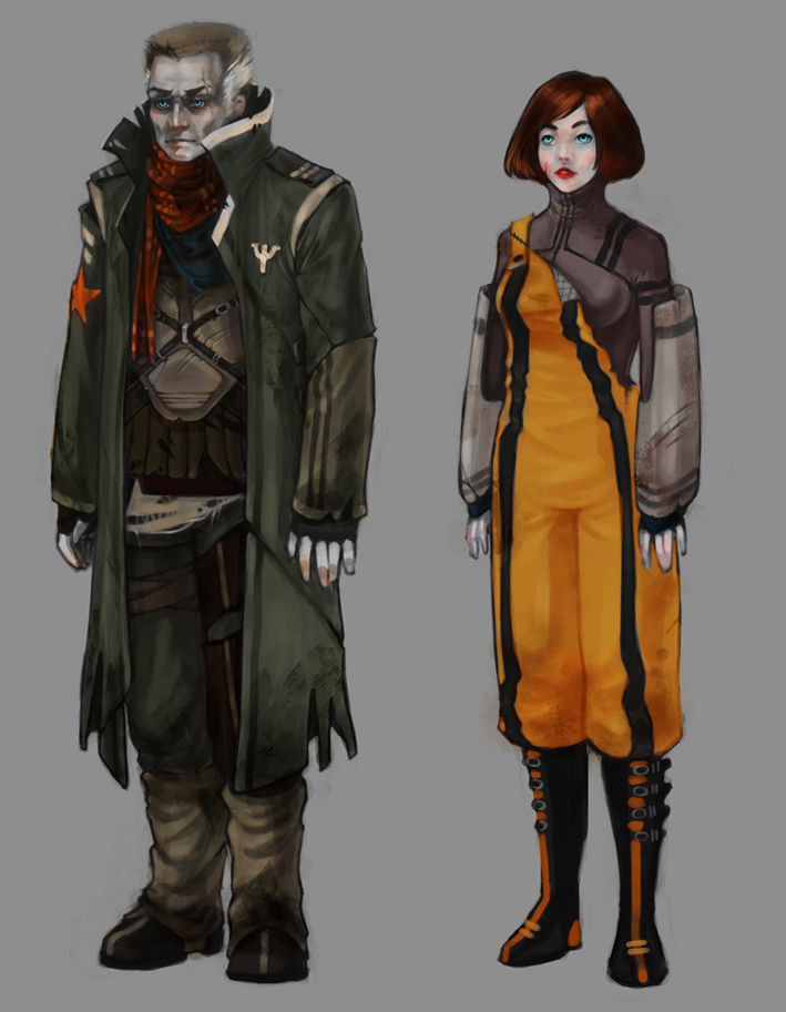 Alex and Maya concepts