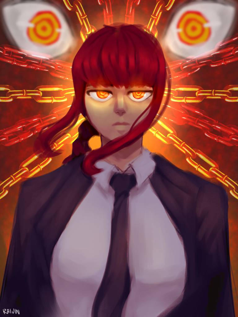 Makima Sketch by Raijin-San3 on DeviantArt